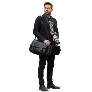 SONY Black Soft Bag DSLR Camera And Camcorder Carrying Case Shoulder Bag